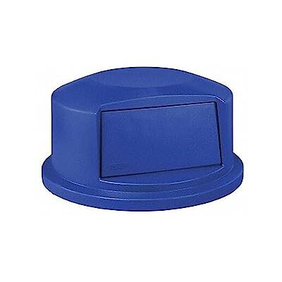 Rubbermaid Commercial Brute Round HDPE Dome top, 44 Gallon, Blue, 1 Rubbermaid Commercial Brute Round HDPE Dome top, 44 Gallon, Blue, 1