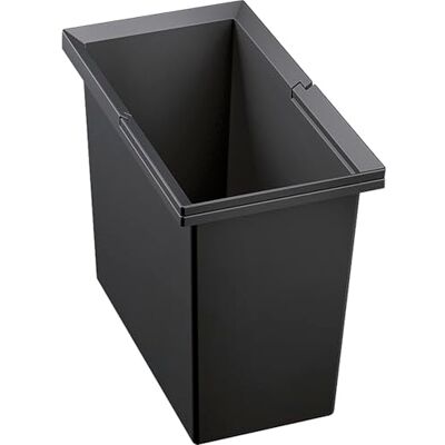 Blanco Select Pattumiera da 19 litri, adatto per pattumiera da incasso, in plastica, colore: antracite Blanco Select Pattumiera da 19 litri, adatto per pattumiera da incasso, in plastica, colore: antracite