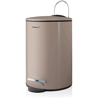 blomus Pattumiera a Pedale, Grigio Talpa, 3 l blomus Pattumiera a Pedale, Grigio Talpa, 3 l