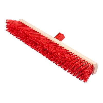 ToM PaR Scopa da strada Scopa industriale leggera per esterni Scopa con attacco manico in plastica Senza manico Setole rigide per cortile, terrazza, garage & giardino 60 cm ToM PaR Scopa da strada Scopa industriale leggera per esterni Scopa con attacco manico in plastica Senza manico Setole rigide per cortile, terrazza, garage & giardino 60 cm