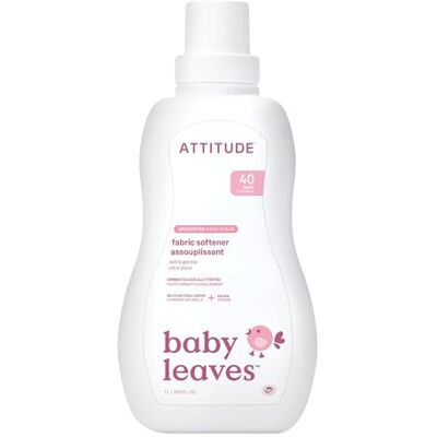 BIO SPECTRA ATTITUDE Ammorbidente naturale per bambini, 100% sicuro per bambini, ipoallergenico e senza profumo (40 carichi) BIO SPECTRA ATTITUDE Ammorbidente naturale per bambini, 100% sicuro per bambini, ipoallergenico e senza profumo (40 carichi)