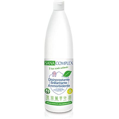 SANAPUR ARDES Decalcificante SANACOMPLEX Anticalcare Macchine Caffe Naturale Acido Citrico per Pulizia Detergente Multiuso Igienizzante e Ammorbidente 1 L SANAPUR ARDES Decalcificante SANACOMPLEX Anticalcare Macchine Caffe Naturale Acido Citrico per Pulizia Detergente Multiuso Igienizzante e Ammorbidente 1 L
