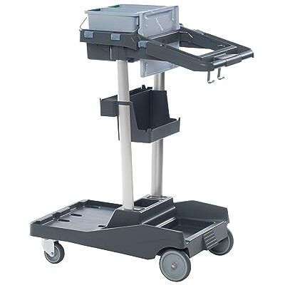 Vileda Professional Vileda VoleoPro Carrello per la pulizia standard, flessibile, salvaspazio e compatto, con 2 secchi e supporto per sacco della spazzatura con coperchio, 92 x 51,5 x 112,5 cm, 1 pezzo Vileda Professional Vileda VoleoPro Carrello per la pulizia standard, flessibile, salvaspazio e compatto, con 2 secchi e supporto per sacco della spazzatura con coperchio, 92 x 51,5 x 112,5 cm, 1 pezzo