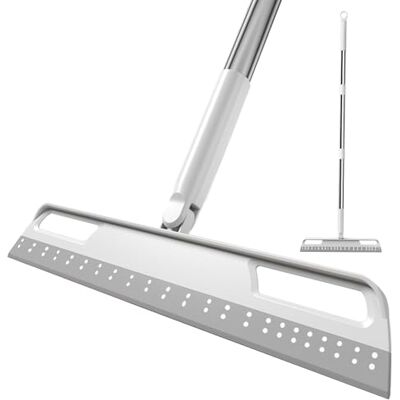 YALAMI Scopa magica multifunzione, scopa estesa per interni staccabile, spazzola 3 in 1 per rimuovere polvere e peli liquidi, tergivetro regolabile per finestre, rimozione peli di animali domestici (grigio) YALAMI Scopa magica multifunzione, scopa estesa per interni staccabile, spazzola 3 in 1 per rimuovere polvere e peli liquidi, tergivetro regolabile per finestre, rimozione peli di animali domestici (grigio)