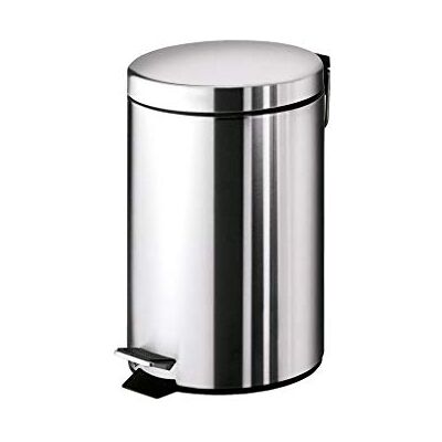 Gedy Cestino Porta Rifiuti 7 Litri In Acciaio Inox Argenta 2409 Gedy Cestino Porta Rifiuti 7 Litri In Acciaio Inox Argenta 2409