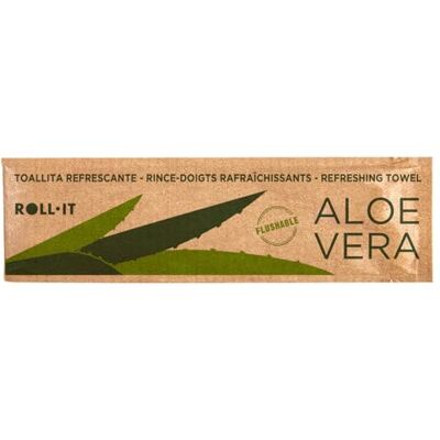 Garcia de Pou 320 unità Salviette Flushable 'Roll-It Aloe Vera' 50 G/M2 14,5 x 4 cm Bianco Cellulosa Garcia de Pou 320 unità Salviette Flushable 'Roll-It Aloe Vera' 50 G/M2 14,5 x 4 cm Bianco Cellulosa