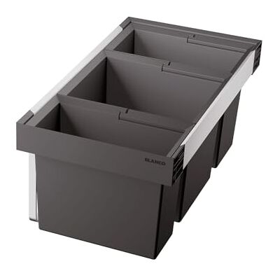 Blanco Flexon II 80/3 Contenitore per raccolta differenziata 80/3-, nero, medio Blanco Flexon II 80/3 Contenitore per raccolta differenziata 80/3-, nero, medio