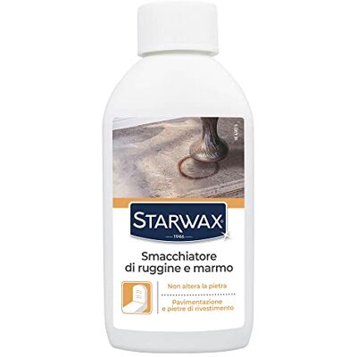 STARWAX Smacchiatore di ruggine marmo e pietre naturali, 250ml STARWAX Smacchiatore di ruggine marmo e pietre naturali, 250ml