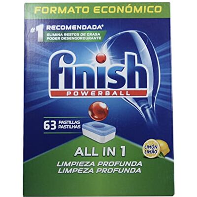 Finish Tabs Powerball all in One Limone 90 ml Finish Tabs Powerball all in One Limone 90 ml