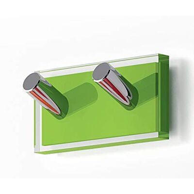 GEDY - Rainbow - Verde acido - Resin Hook GEDY - Rainbow - Verde acido - Resin Hook
