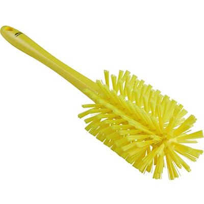 Vikan 5381-90-6 Spazzola per tubi, misura media/rigida, colore: Giallo Vikan 5381-90-6 Spazzola per tubi, misura media/rigida, colore: Giallo