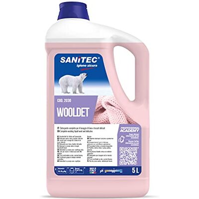 Wooldet - Sanitec 5L - Lana - Delicati - Detergente Wooldet - Sanitec 5L - Lana - Delicati - Detergente