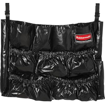 Rubbermaid Commercial Products Executive Caddy Bag, Nero, Confezione da 6 Rubbermaid Commercial Products Executive Caddy Bag, Nero, Confezione da 6