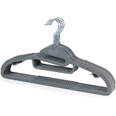 Beldray Perchas Slimline – 8 Pezzi, Resistenti, Multifunzionali, Antiscivolo, Grigio, Gomma, Triangolari, Sottile, Organizatori Armadio Beldray Perchas Slimline – 8 Pezzi, Resistenti, Multifunzionali, Antiscivolo, Grigio, Gomma, Triangolari, Sottile, Organizatori Armadio