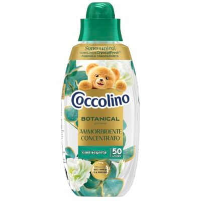 Coccolino Botanical Perfume Ammorbidente Concentrato Oasi Segreta, Ammorbidente Lavatrice, Freschezza Lunga Durata, Dermatologicamente Testato, 50 Lavaggi, Confezione da 6 Coccolino Botanical Perfume Ammorbidente Concentrato Oasi Segreta, Ammorbidente Lavatrice, Freschezza Lunga Durata, Dermatologicamente Testato, 50 Lavaggi, Confezione da 6