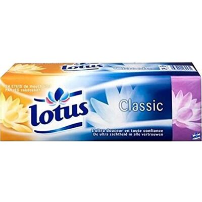 Lotus Fazzoletti 24 Custodie (confezione da 3) Lotus Fazzoletti 24 Custodie (confezione da 3)