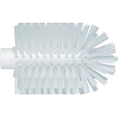 Vikan Stiff Tube Brush, poliestere, 3-7/8 inches x 6-1/2 inches OAL, White, 1 Vikan Stiff Tube Brush, poliestere, 3-7/8 inches x 6-1/2 inches OAL, White, 1