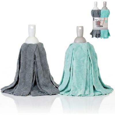 VIGAR Ricambio per mocio Strisce morbide Massimo assorbimento Lunga durata per tutti i tipi di pavimenti, compresi delicati grigio e turchese VIGAR Ricambio per mocio Strisce morbide Massimo assorbimento Lunga durata per tutti i tipi di pavimenti, compresi delicati grigio e turchese