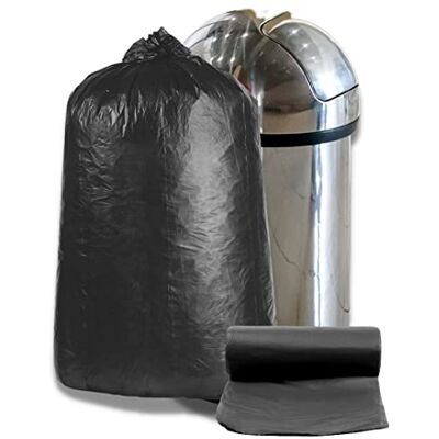 Plasticplace 32 – 33 Gallon Nero ad Alta densità Trash Bags 83,8 x 101,6 cm – 250/case Plasticplace 32 – 33 Gallon Nero ad Alta densità Trash Bags 83,8 x 101,6 cm – 250/case