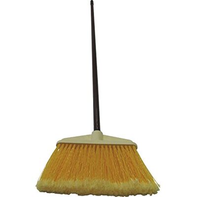 Masta Casa e cortile della Scopa con fibre in plastica e manico in metallo 1,3 m 1 pezzi Masta Casa e cortile della Scopa con fibre in plastica e manico in metallo 1,3 m 1 pezzi