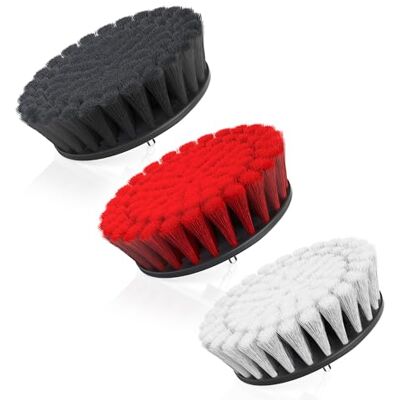 Hoover Kit di spazzole per la pulizia, bianco/rosso/nero Hoover Kit di spazzole per la pulizia, bianco/rosso/nero