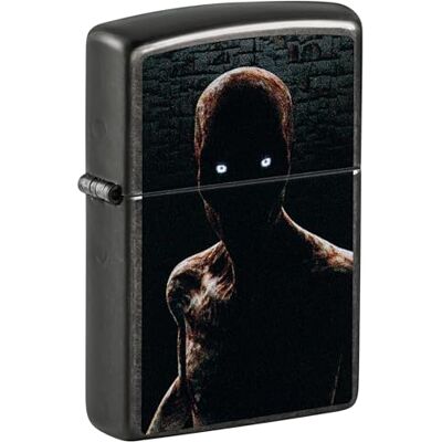 Zippo Your Worst Nightmare Accendisigari antivento con stampa colorata, ricaricabile, design antivento, confezione regalo, made in USA, grigio (grigio crepuscolo) Zippo Your Worst Nightmare Accendisigari antivento con stampa colorata, ricaricabile, design antivento, confezione regalo, made in USA, grigio (grigio crepuscolo)