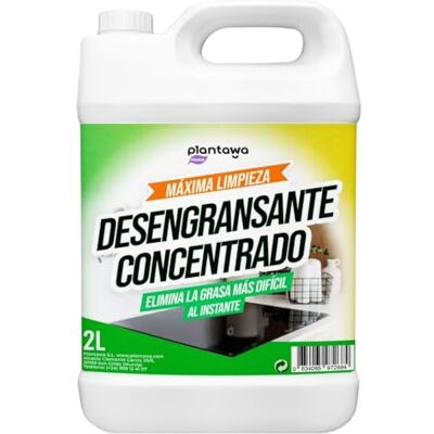 PLANTAWA Sgrassatore Concentrato 2L – Detergente Sgrassante Potente Multiuso per Cucina, Forno, Cappa e Superfici Grasse, Pulizia Profonda Sporco Ostinato PLANTAWA Sgrassatore Concentrato 2L – Detergente Sgrassante Potente Multiuso per Cucina, Forno, Cappa e Superfici Grasse, Pulizia Profonda Sporco Ostinato