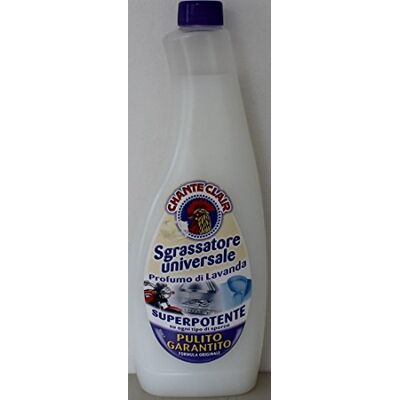 CHANTECLAIR CHANTE CLAIR 3 pz. Ricarica Sgrassatore universale Profumo di lavanda. 625 ml x 3 CHANTECLAIR CHANTE CLAIR 3 pz. Ricarica Sgrassatore universale Profumo di lavanda. 625 ml x 3