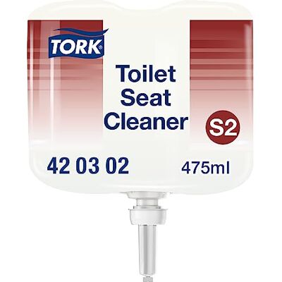 Tork Premium toilet seat cleaner,475 ml, 8 pcs/box, transparent Tork Premium toilet seat cleaner,475 ml, 8 pcs/box, transparent