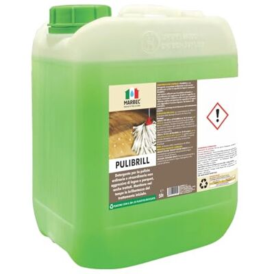 Marbec Pulibrill® 5LT Detersivo per parquet e pavimenti in legno, pH neutro, pulisce e ravviva ogni finitura Marbec Pulibrill® 5LT Detersivo per parquet e pavimenti in legno, pH neutro, pulisce e ravviva ogni finitura