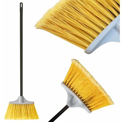 York Scopa per Esterni con Manico – Scopa da Giardino con Setole Dure e Rigide – Ideale per Terrazzo, Garage, Cortile e Strada – Rimuove Foglie, Sabbia, Ghiaia e Neve – Larghezza 24cm York Scopa per Esterni con Manico – Scopa da Giardino con Setole Dure e Rigide – Ideale per Terrazzo, Garage, Cortile e Strada – Rimuove Foglie, Sabbia, Ghiaia e Neve – Larghezza 24cm