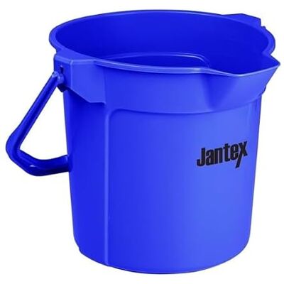 JANTEX Secchio graduato con beccuccio per versare, 10 l, blu JANTEX Secchio graduato con beccuccio per versare, 10 l, blu