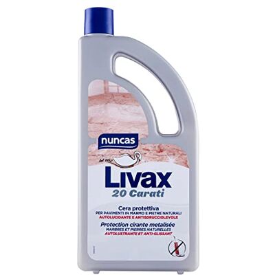 Nuncas Livax 20 Carati Cera Protettiva per Marmo e Pietra 1000 ml Nuncas Livax 20 Carati Cera Protettiva per Marmo e Pietra 1000 ml