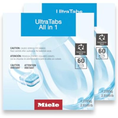 Miele UltraTabs 120 Set per lavastoviglie, colore: Blu Miele UltraTabs 120 Set per lavastoviglie, colore: Blu