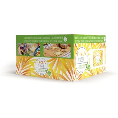 FRIA Lemon Pocket Asciugamani Confezione da 100 pezzi FRIA Lemon Pocket Asciugamani Confezione da 100 pezzi
