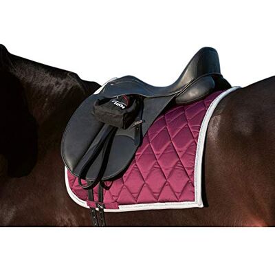 HKM Bella Raschietto per dressura, colore: vinaccia HKM Bella Raschietto per dressura, colore: vinaccia