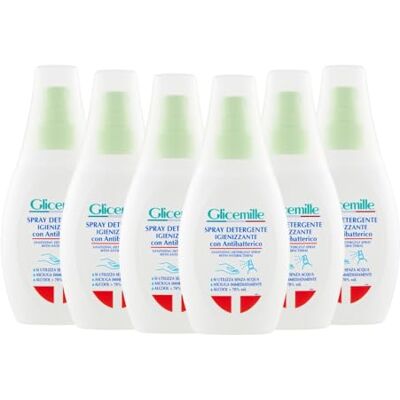 GLICEMILLE Spray Detergente Igienizzante, 6x75ml GLICEMILLE Spray Detergente Igienizzante, 6x75ml
