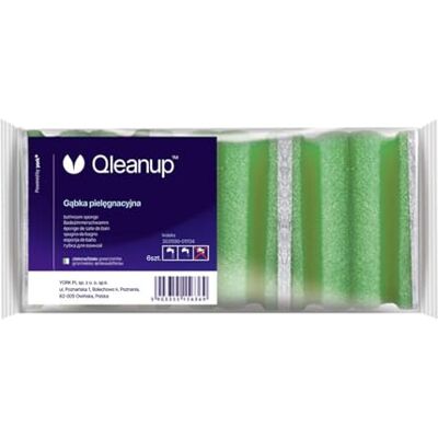 York Qleanup Spugna per pulizia 6 pezzi, per la cura di superfici sensibili ai graffi, in PVC, linoleum, su entrambi i lati, colore: verde York Qleanup Spugna per pulizia 6 pezzi, per la cura di superfici sensibili ai graffi, in PVC, linoleum, su entrambi i lati, colore: verde