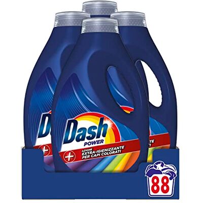 Dash Salva Colore Detersivo Lavatrice Liquido 4.4L, 88 Lavaggi, Impeccabile Contro Le Macchie A Ogni Lavaggio Dash Salva Colore Detersivo Lavatrice Liquido 4.4L, 88 Lavaggi, Impeccabile Contro Le Macchie A Ogni Lavaggio