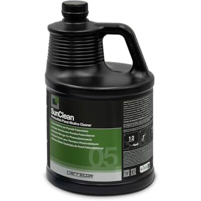 ERRECOM SunClean, Pulitore Alcalino per Pannelli Impianto Fotovoltaico, Formula Concentrata, 5 L ERRECOM SunClean, Pulitore Alcalino per Pannelli Impianto Fotovoltaico, Formula Concentrata, 5 L