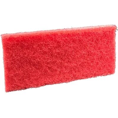 Marbec TAMPONE ROSSO Tampone rettangolare poco abrasivo per pulizia straordinaria di cotto pietra marmo e legno rimuove sporco ostinato e vecchi strati di cera senza graffiare Marbec TAMPONE ROSSO Tampone rettangolare poco abrasivo per pulizia straordinaria di cotto pietra marmo e legno rimuove sporco ostinato e vecchi strati di cera senza graffiare