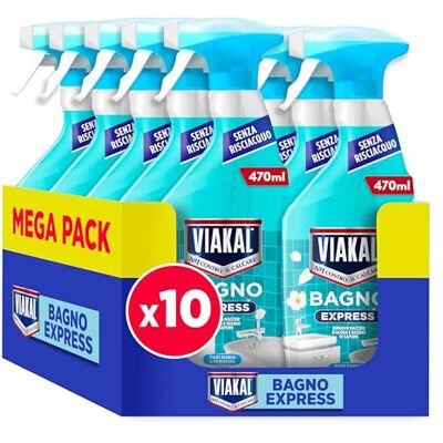 VIAKAL Doccia Express Fiori Eleganti, 470ml, Senza Risciacquo, Pulizia Scintillante In Una Sola Passata VIAKAL Doccia Express Fiori Eleganti, 470ml, Senza Risciacquo, Pulizia Scintillante In Una Sola Passata