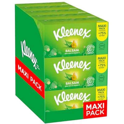 Kleenex Fazzoletti Maxi-Pack Balsam x112 Kleenex Fazzoletti Maxi-Pack Balsam x112