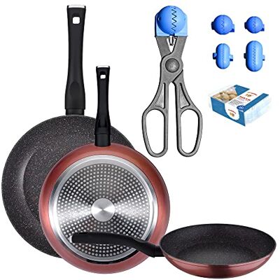 San Ignacio - 20/24/28 cm - AlForged - Antiaderente - Set di padelle San Ignacio - 20/24/28 cm - AlForged - Antiaderente - Set di padelle