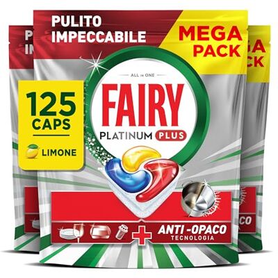 Fairy Platinum Plus Limone - Pastiglie per lavastoviglie Fairy Platinum Plus Limone - Pastiglie per lavastoviglie