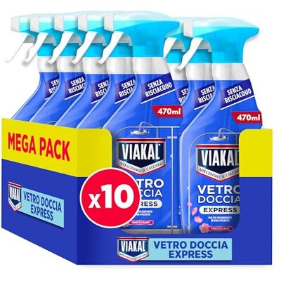 VIAKAL Doccia Express Fiori Eleganti, 470ml, Senza Risciacquo, Pulizia Scintillante In Una Sola Passata VIAKAL Doccia Express Fiori Eleganti, 470ml, Senza Risciacquo, Pulizia Scintillante In Una Sola Passata