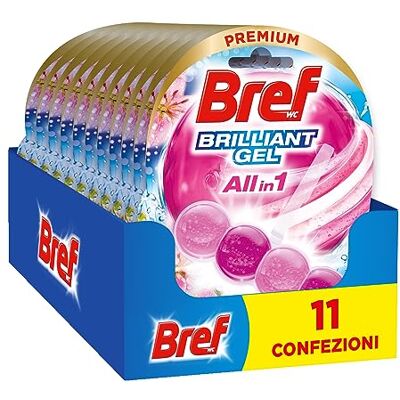 Bref Brilliant WC Forza Floreale, 11 pezzi Bref Brilliant WC Forza Floreale, 11 pezzi