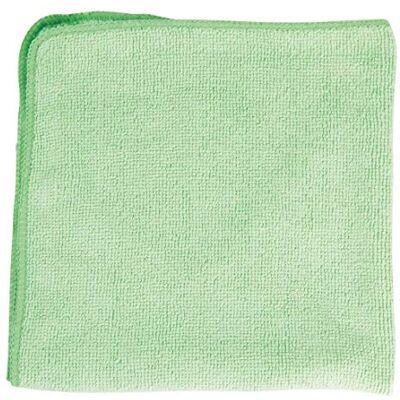 Rubbermaid Commercial Products Panno in Microfibra, Verde, Confezione da 12, 1 Rubbermaid Commercial Products Panno in Microfibra, Verde, Confezione da 12, 1