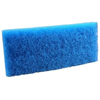 Marbec TAMPONE BLU Spugna leggermente abrasiva specifica per pulizie straordinarie manuali di pavimenti in materiale lapideo e non. Marbec TAMPONE BLU Spugna leggermente abrasiva specifica per pulizie straordinarie manuali di pavimenti in materiale lapideo e non.