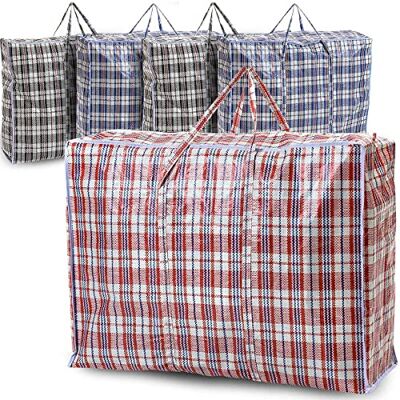 Set da 5 sacchi per lavanderia jumbo - Stoccaggio vestiti Set da 5 sacchi per lavanderia jumbo - Stoccaggio vestiti